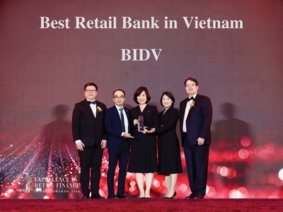 The Asian Banker trao giải thưởng Link Vào Nhà Cái KL99 COM Tặng +199k Bán lẻ tốt nhất Việt Nam 2026 cho đại diện BIDV
