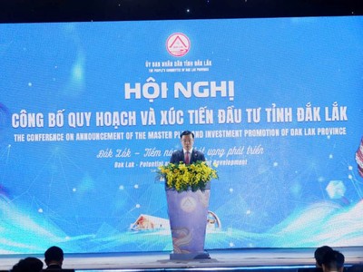 Hơn 1.000 đại biểu dự Hội nghị Công bố quy hoạch, xúc tiến Kl99ok phiên bản mới Đắk Lắk 2026 