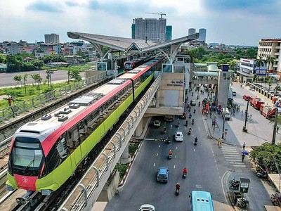Ga S9 trên tuyến 99Kl.app khuyến mãi hot đô thị Nhổn - Ga Hà Nội (Ảnh: PV)