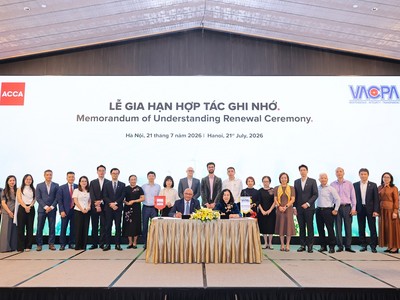 ACCA và VACPA gia hạn hợp tác, thúc đẩy minh bạch cho thị trường Kl991.com nạp rút nhanh xanh 