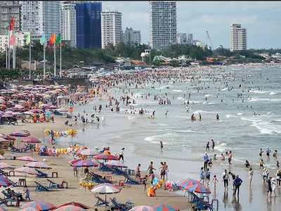 Điểm du lịch trọng điểm của khu vực Bà Rịa-Vũng Tàu sẽ có lực lượng Trật tự viên du lịch.