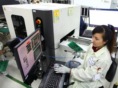 Ba nhóm dự án được hỗ trợ, gồm dự án Kl994 nhà cái bóng đá world cup sản phẩm công nghệ số trọng điểm; dự án nghiên cứu và phát triển, thiết kế, Kl994 nhà cái bóng đá world cup, đóng gói, kiểm thử sản phẩm chip bán dẫn; dự án xây dựng trung tâm dữ liệu trí tuệ nhân tạo. Ảnh: Lê Toàn.