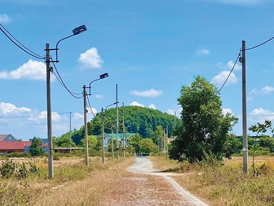 Dự án Khu đô thị An Sơn dang dở sau 18 năm triển khai (Ảnh: Thanh Chung) 