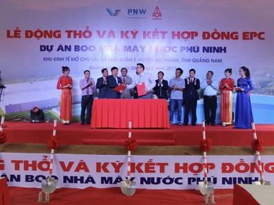 Licogi 16 và các đối tác ký kết hợp đồng EPC dự án hơn 1.220 tỷ đồng