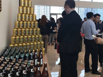 Nhà Kl99ok phiên bản mới tham dự buổi roadshow công bố giá khởi điểm SAB tại HOSE ngày 29/11.