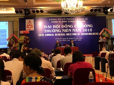 ĐHCĐ Licogi16: Có nhà Kl99ok phiên bản mới sẵn sàng "tạm ứng" 600 tỷ đồng để LCG thực hiện dự án BT Bình Tiên