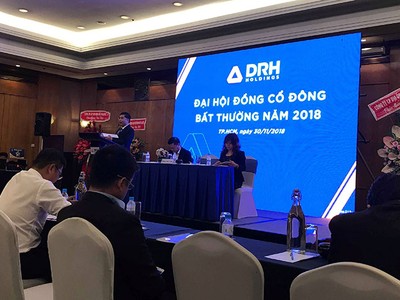 Năm 2018, DRH Holdings ước đạt Kl99 nổ hũ 72 tỷ đồng, chỉ hoàn thành 40% kế hoạch