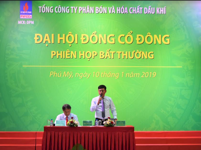 ĐHCĐ bất thường DPM: Tăng mạnh kế hoạch Kl99 nổ hũ năm 2018, bầu bổ sung thành viên HĐQT