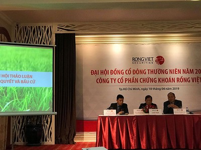 ĐHCĐ Rồng Việt: Năm 2019 có nhiều thách thức, đặt kế hoạch Kl99 nổ hũ thận trọng 120 tỷ đồng