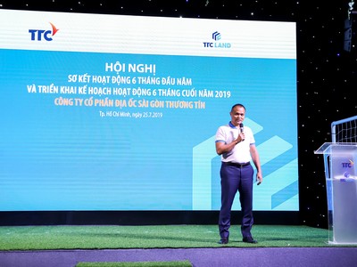 Ông Nguyễn Đăng Thanh – Chủ tịch HĐQT kiêm tổng giám đốc TTC Land chia sẻ kế hoạch hoạt động 6 tháng cuối năm 2019