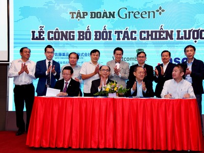 Kl994 game bài casino hấp dẫn Green + ký hợp tác chiến lược với HSC, VCB và đối tác Nhật Bản