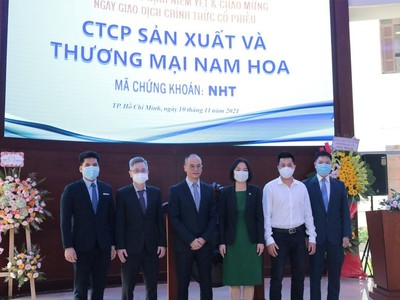 Nam Hoa Toys chào sàn HOSE, tăng kịch trần phiên sáng