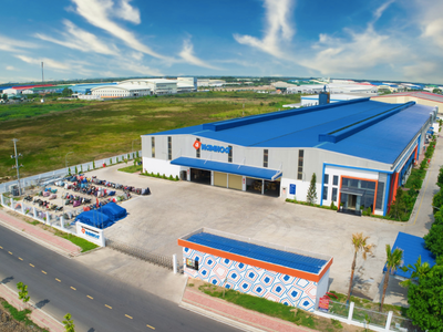 Nhà máy Nam Hoa 2 được Kl99ok phiên bản mới máy móc, công nghệ hiện đại công suất 3 triệu sản phẩm/năm
