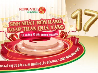 99Kl99 link đăng nhập Rồng Việt khuyến mại lớn mừng sinh nhật, tổng quà tặng hơn 1 tỷ đồng