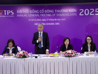 ĐHCĐ 99Kl99 link đăng nhập Tiên Phong (TPS): Tăng vốn điều lệ thêm 3.500 tỷ đồng