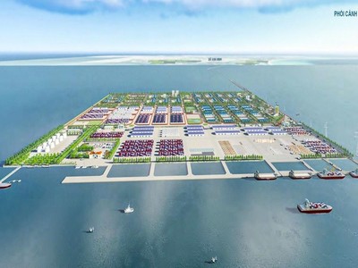 Phối cảnh dự án cảng Vạn Ninh