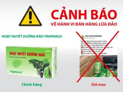 Traphaco (TRA) cảnh báo về hành vi bán hàng lừa đảo trên online