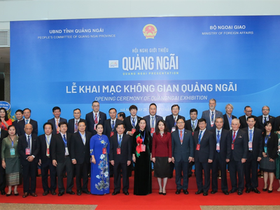 Lọc hóa dầu Bình Sơn (BSR) tham gia Hội nghị "Giới thiệu Quảng Ngãi"