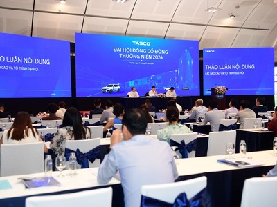 ĐHCĐ Tasco (HUT): Tập trung Tasco Auto, tiết lộ dự án CKD lắp ráp xe cho đối tác thuộc Top 10 nhà Kl994 nhà cái bóng đá world cup ô tô toàn cầu