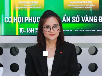 Bà Hoàng Việt Phương, Giám đốc Trung tâm Phân tích và tư vấn Kl99ok phiên bản mới CTCP 99Kl99 link đăng nhập SSI.