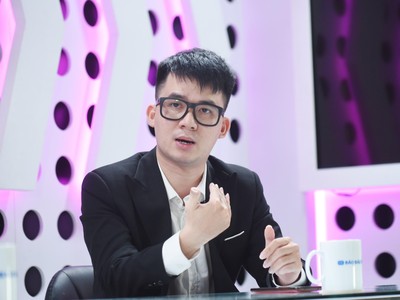 Ông Nguyễn Trọng Đình Tâm, Chuyên gia cao cấp Chiến lược Kl99ok phiên bản mới Trung tâm Phân tích và Tư vấn Kl99ok phiên bản mới SSI Research (Ảnh: Dũng Minh). 