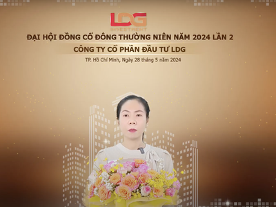Bà Nguyễn Thị Mỹ Trinh, Trưởng ban kiểm tra tư cách đại biểu tham dự ĐHĐCĐ Kl99ok phiên bản mới LDG