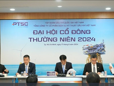 ĐHĐCĐ PTSC (PVS): Xây dựng kịch bản tăng vốn đều lệ lên 16.000 - 17.000 tỷ đồng đến năm 2030