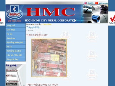 HMC góp triệu đô lập công ty mua bán sắt vụn