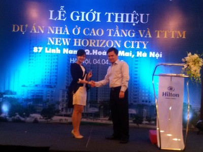 Hơn 50 căn hộ New Horizon City được giao dịch trong ngày mở bán