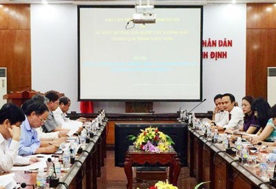 Ban Lãnh đạo Kl994 game bài casino hấp dẫn FLC báo cáo tiến độ dự án với Lãnh đạo tỉnh Bình Định