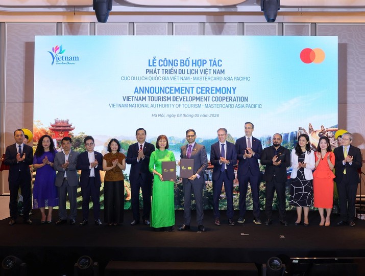 Cục Du lịch Quốc gia Việt Nam và Mastercard hợp tác nhằm thúc đẩy phát triển du lịch Việt Nam