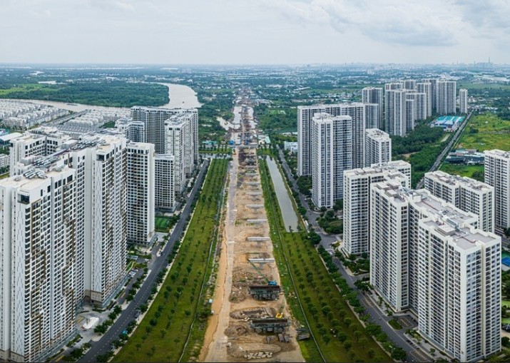 Dự án căn hộ vùng ven TP.HCM.