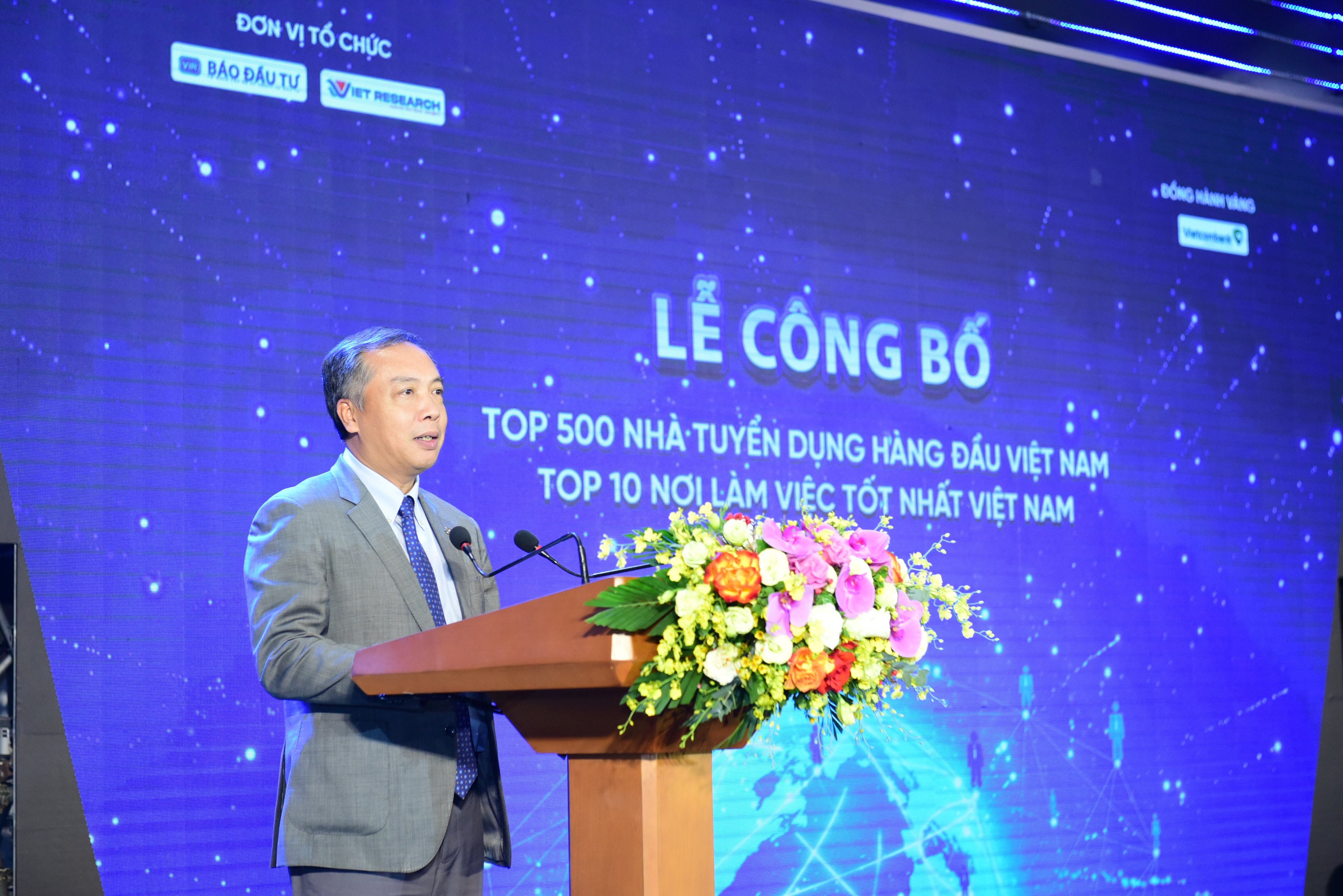 Tổng biên tập Báo Kl99ok phiên bản mới Lê Trọng Minh phát biểu chúc mừng các Kl991.com World Cup 2026 Chính Thức tại Lễ công bố. Ảnh: Dũng Minh 