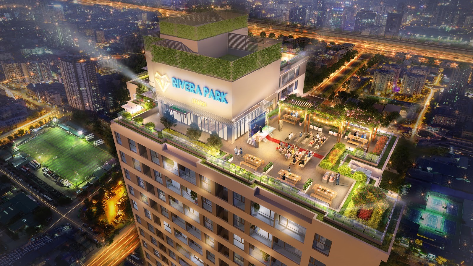 Chủ Kl99ok phiên bản mới đã hoàn thành tiêu chí nâng cao đời sống tinh thần qua việc tạo dựng không gian sinh hoạt trên cao 