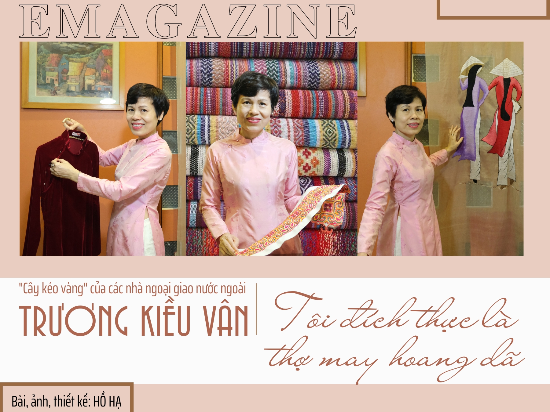 Cây kéo vàng Trương Kiều Vân: Tôi đích thực là thợ may hoang dã