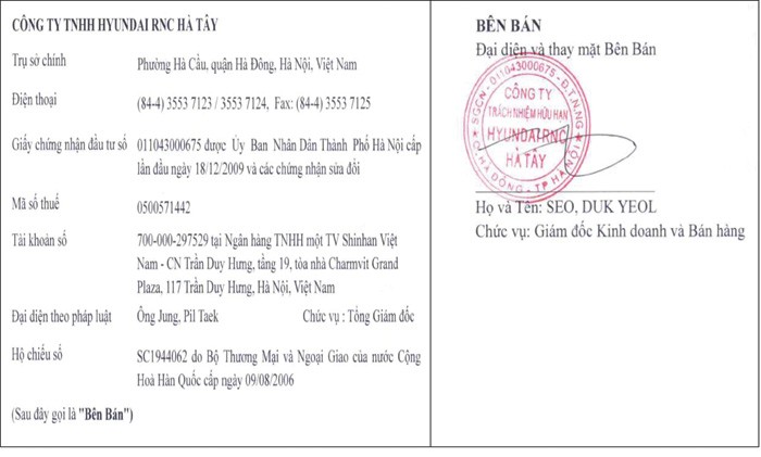 Khách hàng tố chủ Kl99ok phiên bản mới Dự án Hyundai Hillstate... nhập nhèm ảnh 1