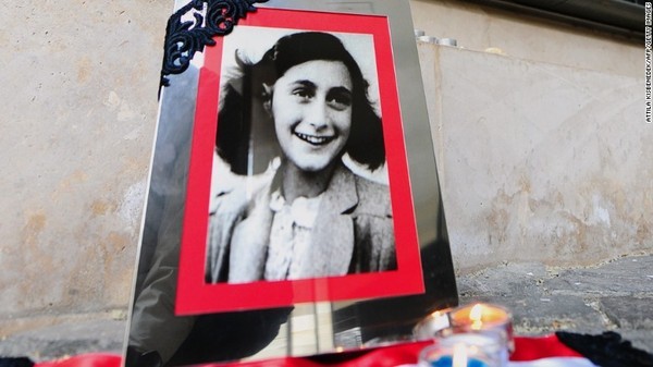 Chân dung tác giả cuốn nhật ký Anne Frank.