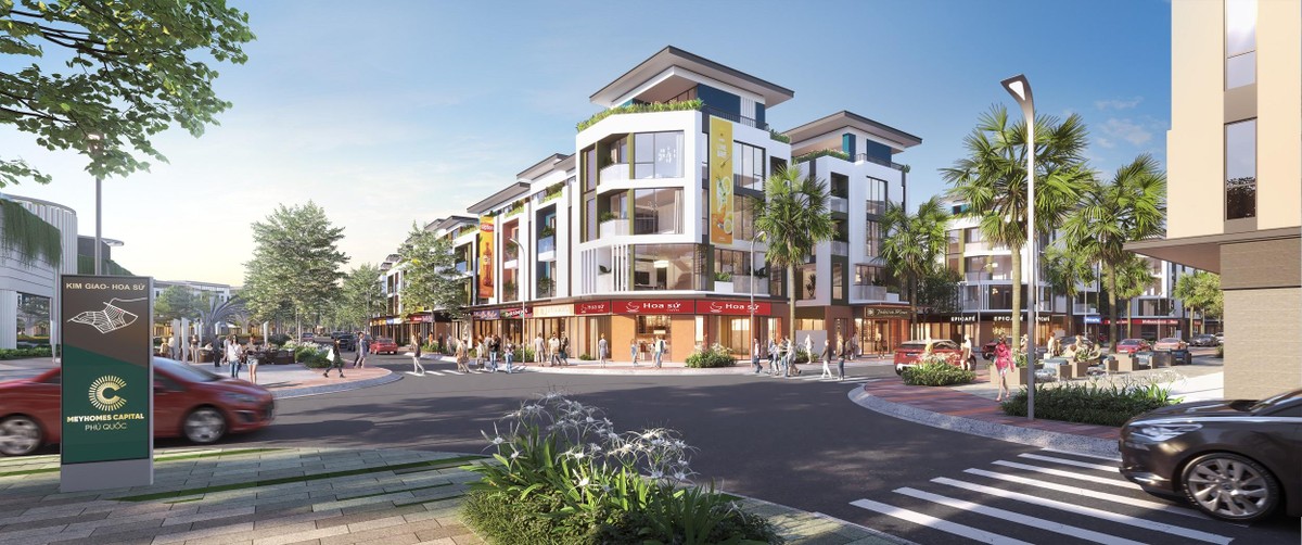 Diện mạo đô thị sẽ có nhiều thay đổi khi Phú Quốc lên thành phố (ảnh 3D dự án Meyhomes Capital Phú Quốc). Diện mạo đô thị sẽ có nhiều thay đổi khi Phú Quốc lên thành phố (ảnh 3D dự án Meyhomes Capital Phú Quốc).
