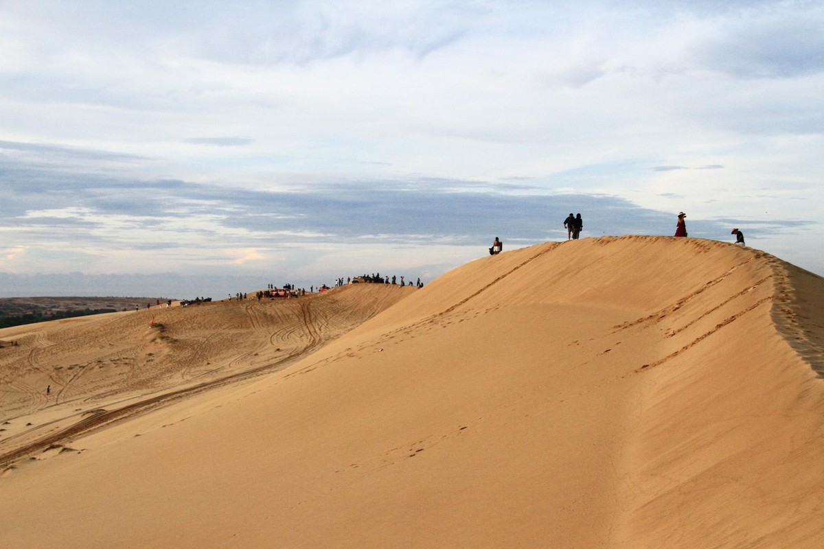...và được mệnh danh là sa mạc Sahara thu nhỏ của Việt Nam.