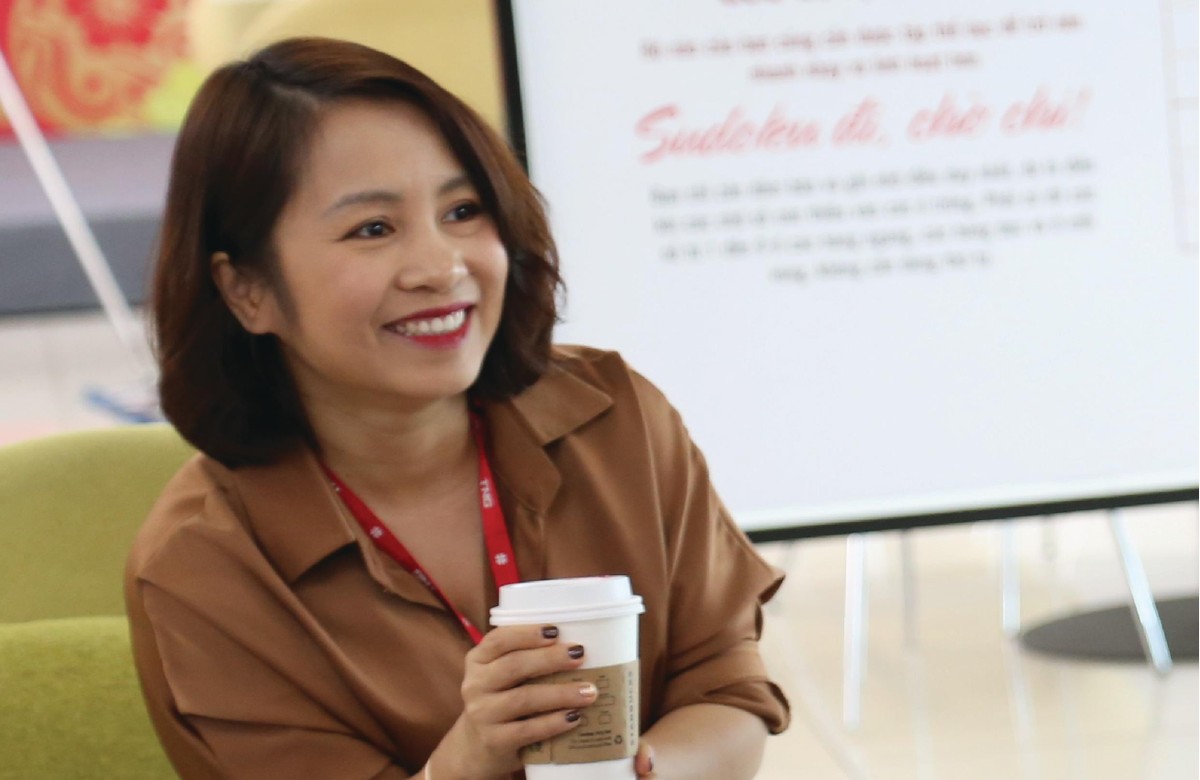Bà Vũ Thị Thu Hằng.