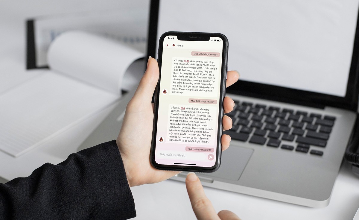 DNSE là đơn vị tiên phong xây dựng môi giới ảo Ensa tư vấn qua chatbot trên app 99Kl99 link đăng nhập.