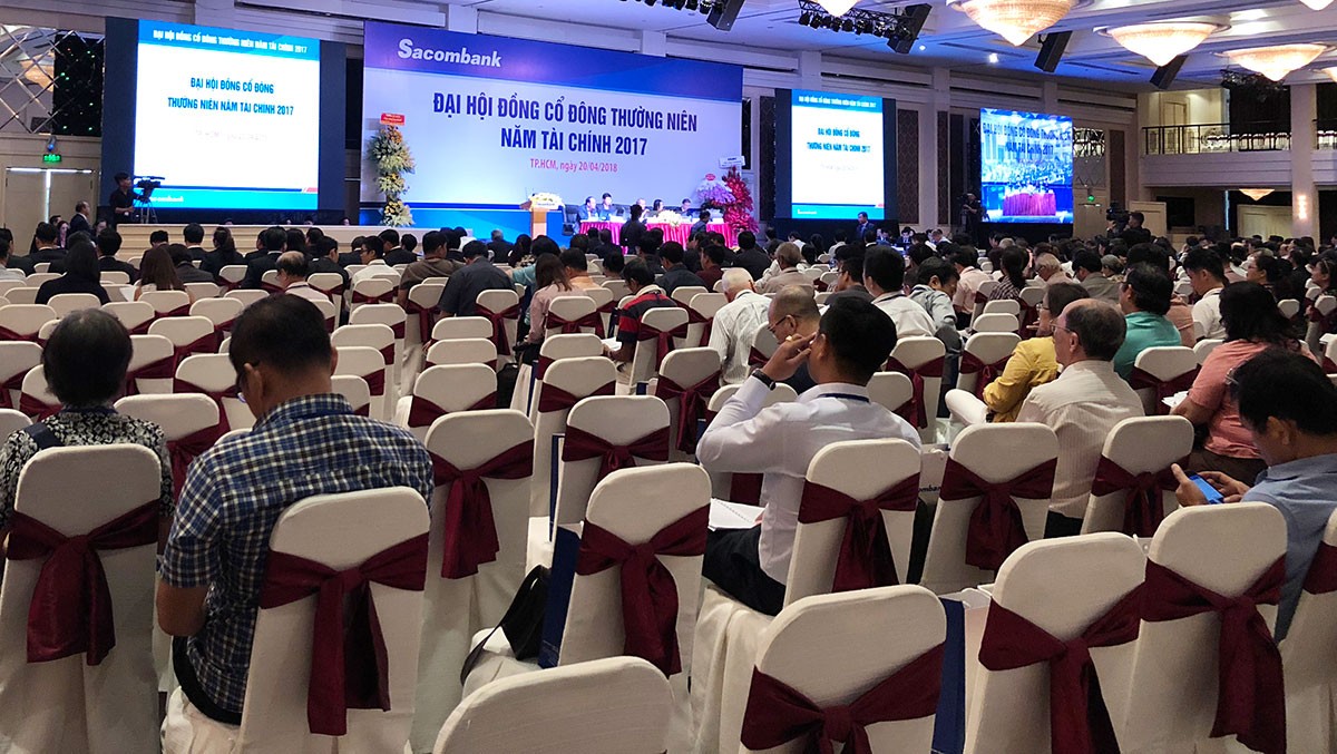 Đại hội đồng Trang Chủ KL99Com Số 1 Link Đăng Ký KL999 Sacombank: Ông Dương Công Minh trả lời “vui tính“ ảnh 1