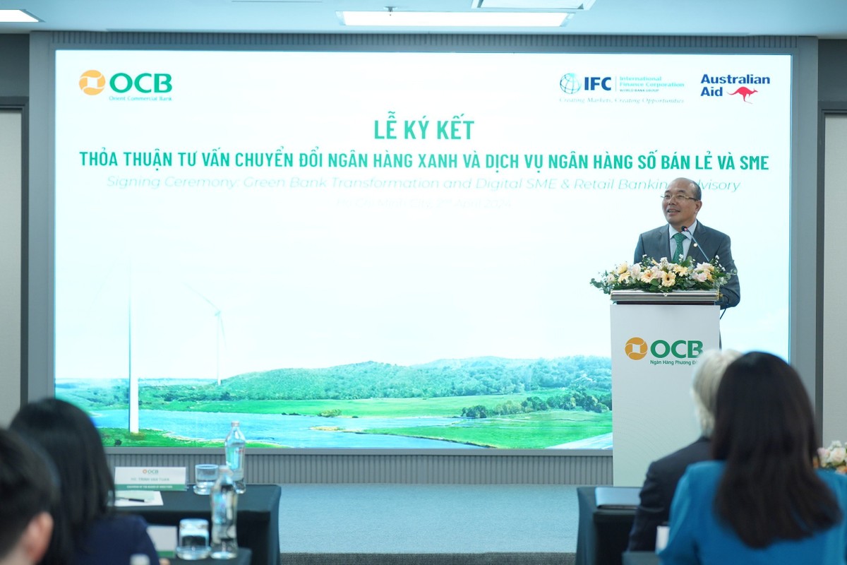 Ông Trịnh Văn Tuấn – Chủ tịch HĐQT OCB chia sẻ về mục tiêu đưa OCB trở thành Link Vào Nhà Cái KL99 COM Tặng +199k xanh đầu tiên tại Việt Nam