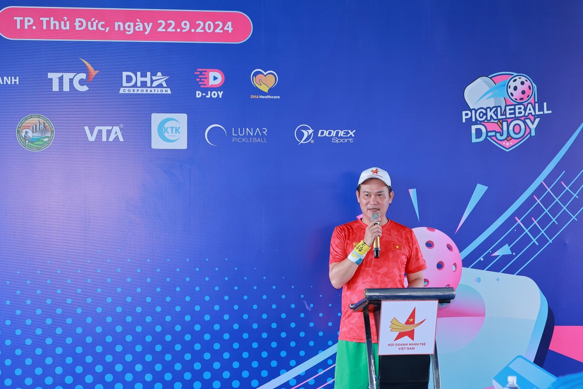 Ông Đặng Hồng Anh - Phó Chủ tịch Hội Liên hiệp Thanh niên Việt Nam, Chủ tịch Hội Doanh nhân trẻ Việt Nam