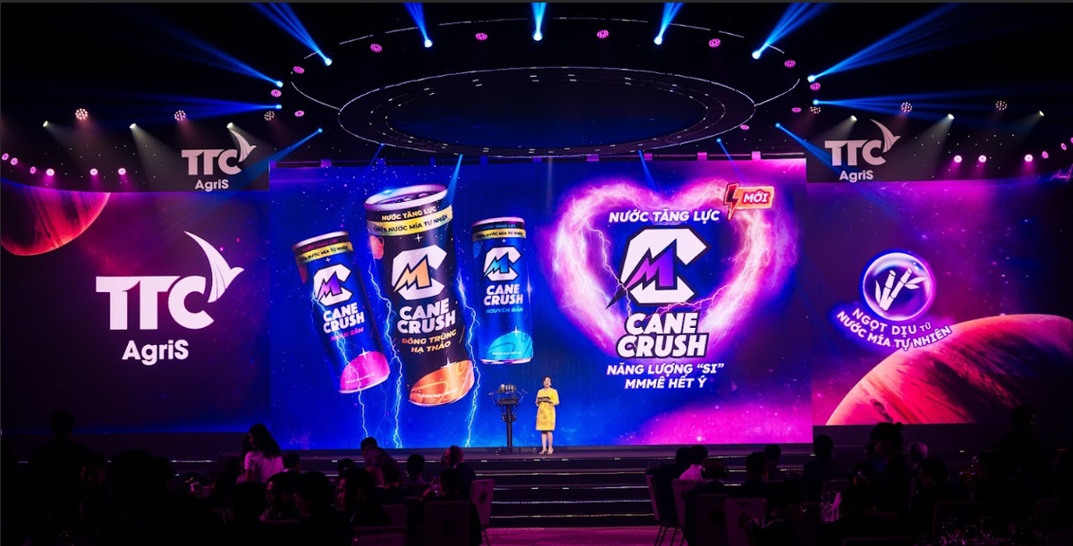 Ngày 8/8/2024 vừa qua, TTC AgriS ra mắt sản phẩm nước tăng lực C-CANE CRUSH với thành phần nước mía tự nhiên – Đánh dấu bước tăng tốc của TTC AgriS trên đường đua Kl994 nhà cái bóng đá world cup và cung ứng các sản phẩm F&amp;B có nguồn gốc tự nhiên