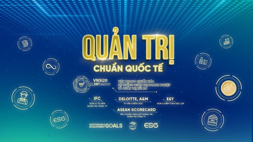 TTC AgriS tiên phong áp dụng các chuẩn mực, thông lệ quốc tế tiên tiến về quản trị công ty