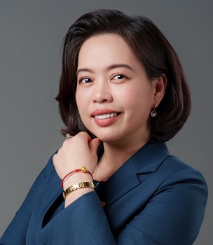 Bà Doãn Hồ Lan, Trưởng Ban Kiểm soát Eximbank (Ảnh: Eximbank)