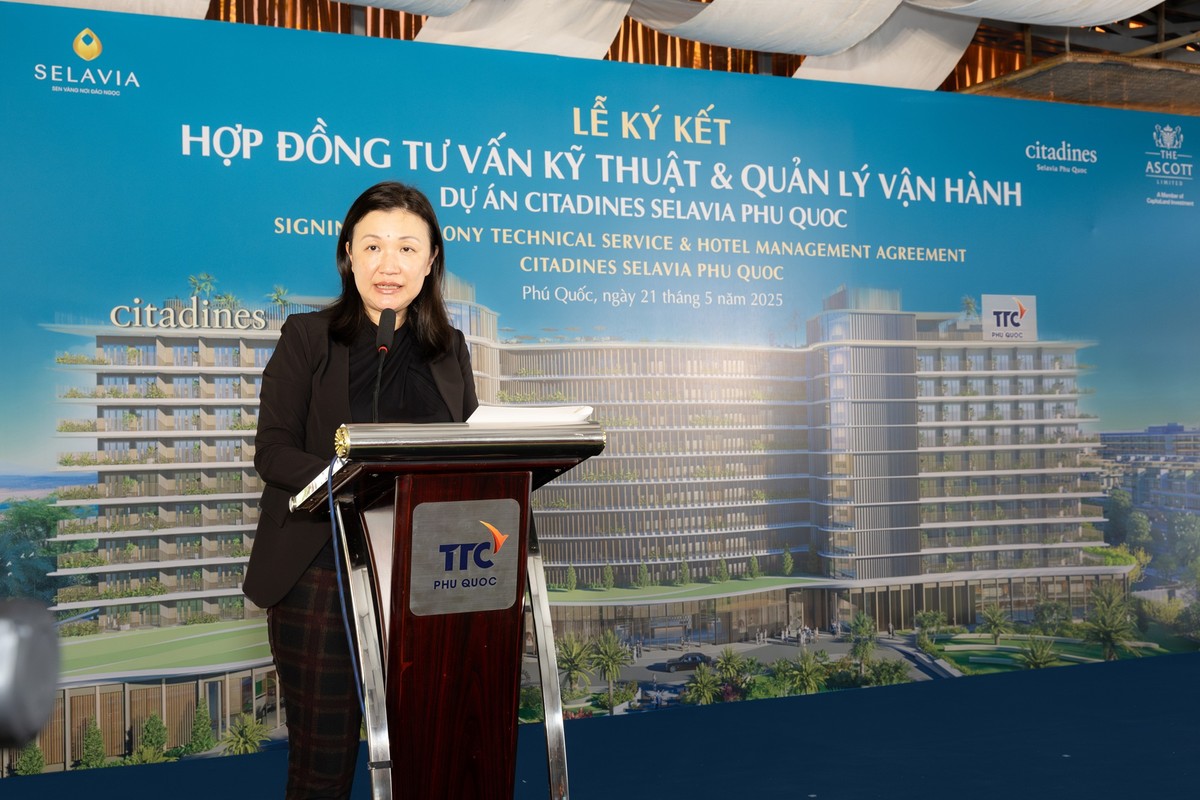 Bà Kar Ling Wong - Chủ tịch Phát triển chiến lược Kl994 game bài casino hấp dẫn Ascott, Tổng Giám đốc điều hành khu vực Đông Nam Á bày tỏ sự tin tưởng khi được thiết lập mối quan hệ hợp tác chiến lược với Kl994 game bài casino hấp dẫn TTC