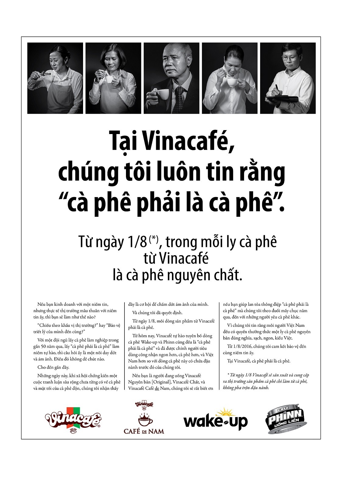 Vinacafé Biên Hòa cam kết Kl994 nhà cái bóng đá world cup các sản phẩm cà phê nguyên chất, không độn đậu nành ảnh 1