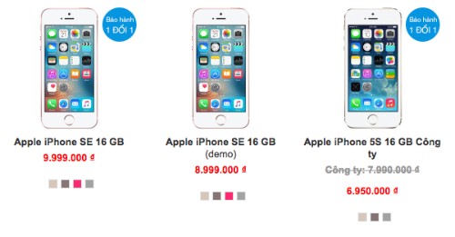 iPhone SE giá rẻ xuất hiện ở Việt Nam ảnh 1